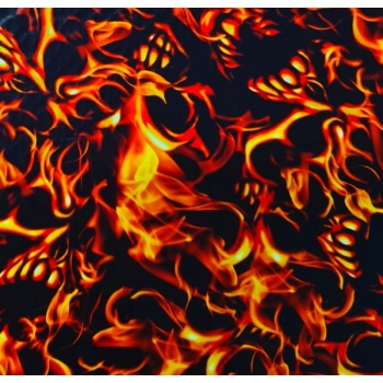 Folia do hydrografiki - Płomienie F06